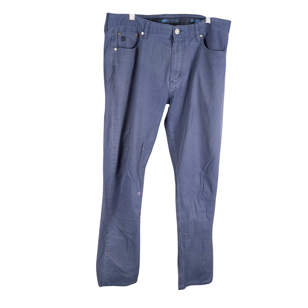 Vineyard Vines Mens OTG On The Go 5 Pocket Pants Blue 34x32 Stretch Performance